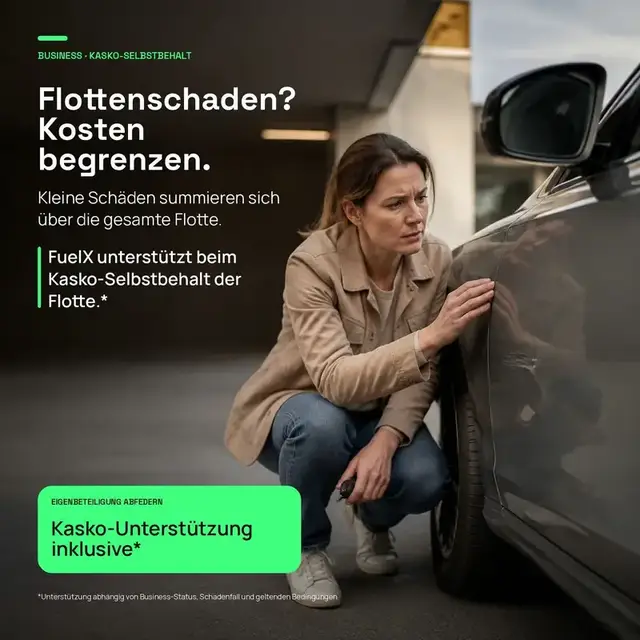 Flottenschaden begrenzen — Kasko-Selbstbehalt der Flotte gezielt abfedern