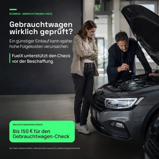 Gebrauchtwagen wirklich geprüft? Bis 150&nbsp;€ für den Check vor der Beschaffung