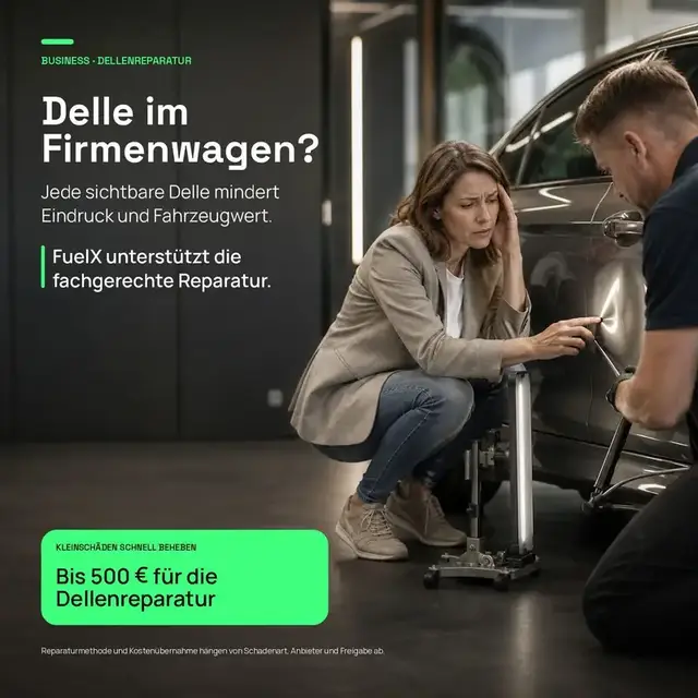 Delle im Firmenwagen? Bis 500&nbsp;€ für die fachgerechte Dellenreparatur
