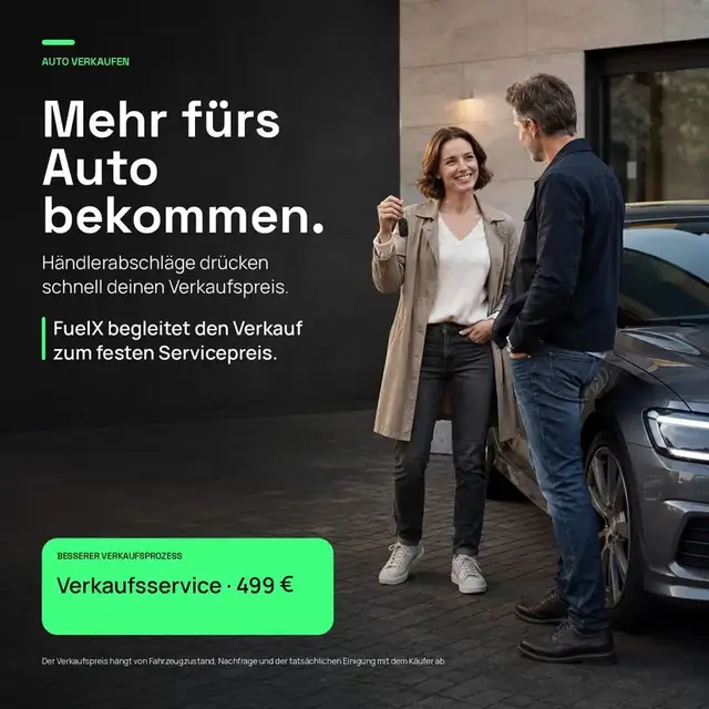 Mehr fürs Auto bekommen — Verkaufsservice zum festen Servicepreis