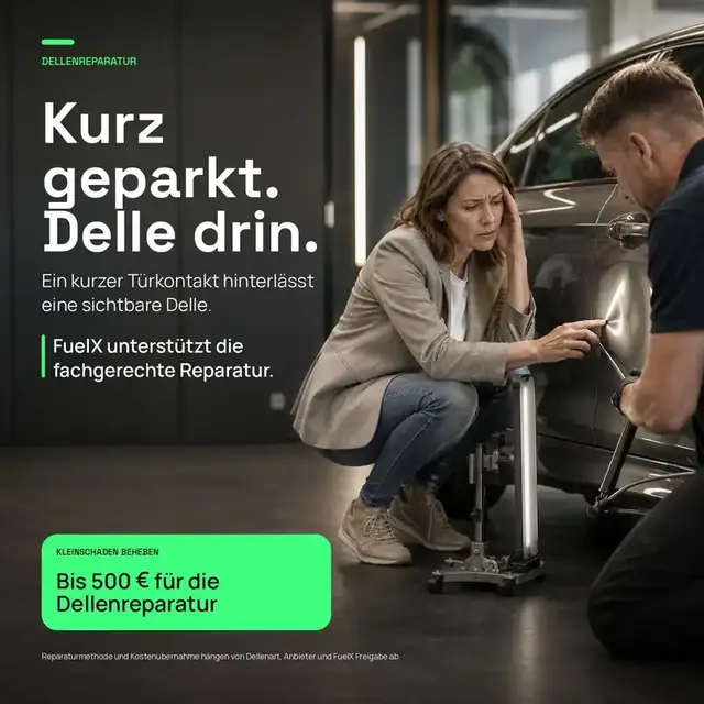 Bis 500&nbsp;€ für die Dellenreparatur — Kleinschaden fachgerecht beheben