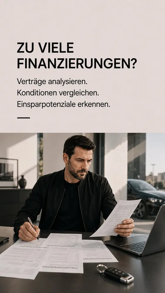 Autokredit optimieren — Kredit hochladen. KI-Vergleich läuft. Angebot nur bei Ersparnis.